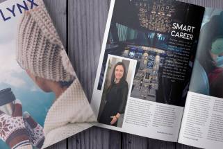 Winter edition of SmartLynx inflight magazine