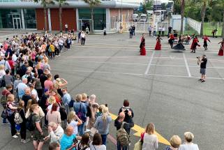 Most memorable welcome at Batumi Airport for passengers from Tallinn